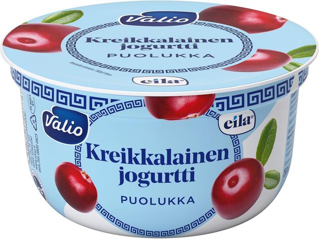 Valio kreikkalainen jogurtti 150 g puolukka laktoositon
