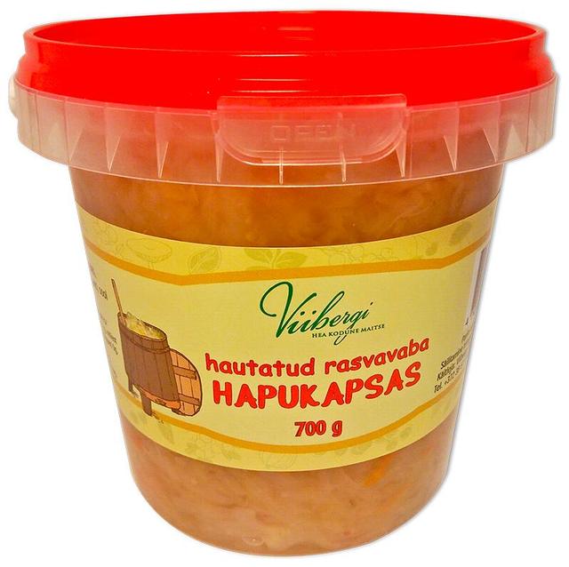 Hapukapsas hautatud 700g