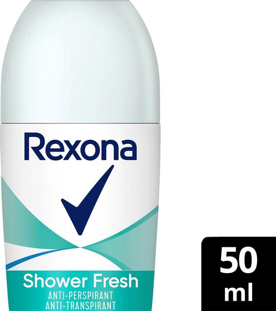 Rexona 48h Shower Fresh Antiperspirantti Deodorantti Roll-on raikas tuoksu 50 ml