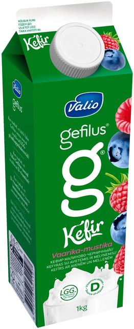 Gefilus keefir vaarika-mustika 1kg