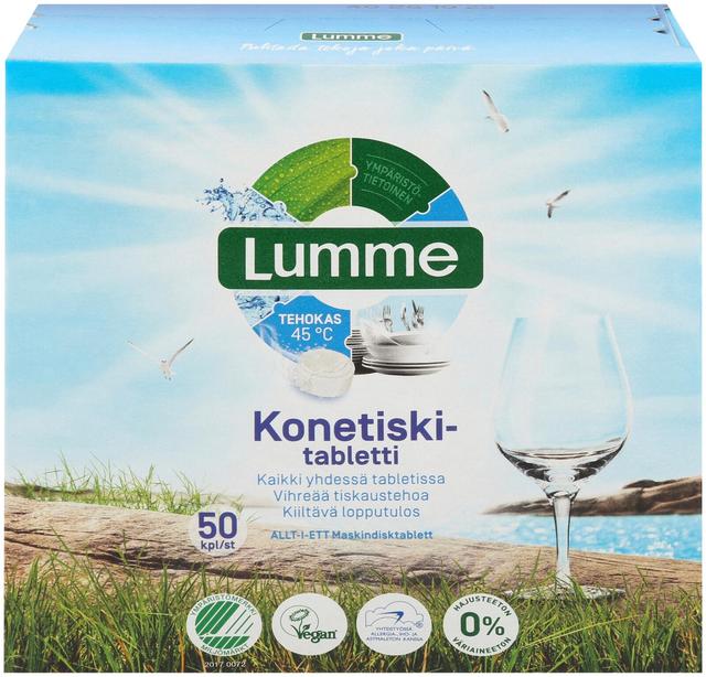 Lumme konetiskitabletti 50tabl