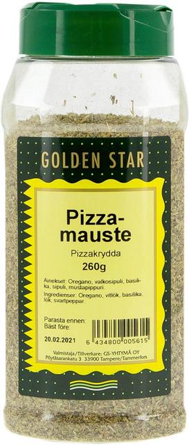 Golden Star 260g Pizzamauste