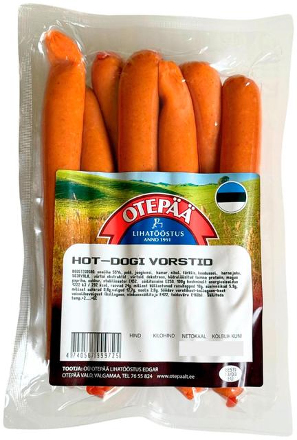 Otepää hot-dogi vorstid 340 g