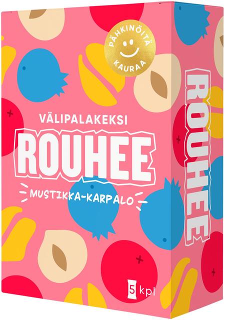 Rouhee Mustikka-Karpalo välipalakeksi 30g x5