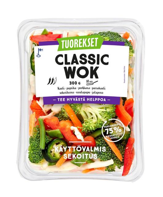 Tuorekset Classic wok 300 g