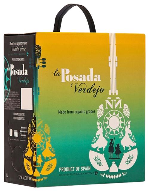 La Posada Verdejo Organic KGT vein 12%vol 3L