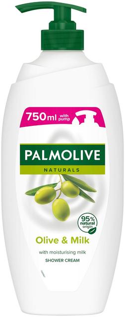 Palmolive Naturals Olive & Milk pump suihkusaippua 750ml