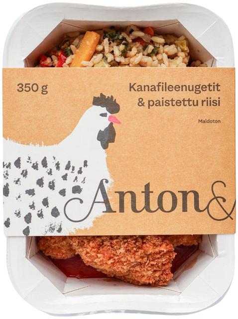 Anton&Anton Kanafileenugetit & paistettu riisi 350g