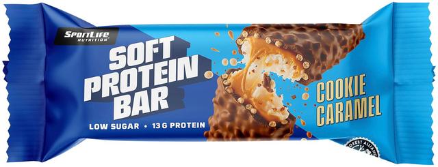 SportLife Nutrition Soft Protein Bar 45g Cookie Caramel proteiinipatukka