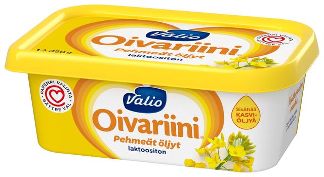 Valio Oivariini® 350 g pehmeät öljyt laktoositon