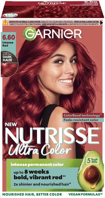 Garnier Nutrisse 6.60 Ultra Color Intensiivinen Punainen kestoväri 1kpl