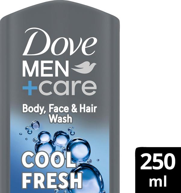 Dove Men+Care  Cool Fresh Suihkusaippua  Miehille   250 ml