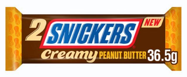 Snickers Creamy Peanut Butter suklaapatukka (36,5 g)