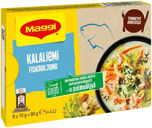 Maggi 80g Kalaliemi 8 palaa