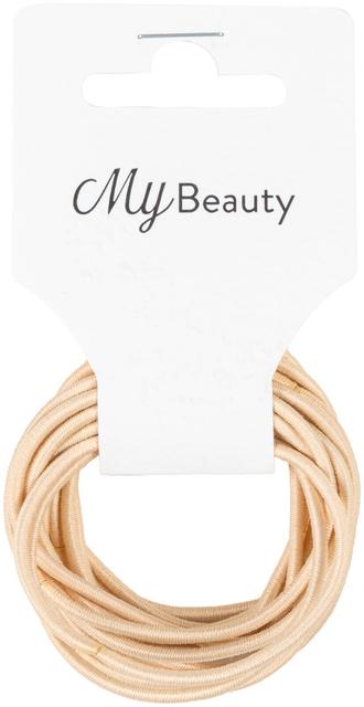 MY BEAUTY hiuslenkki beige ohut 15kpl