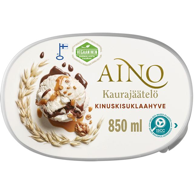 Aino Kinuskisuklaahyve vegaaninen kaurajäätelö 508g/850ml