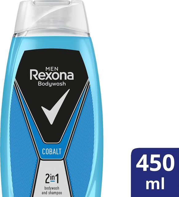 Rexona Men Cobalt Suihkusaippua  2in1-koostumus   450 ml