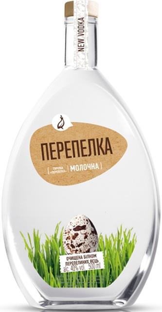 Perepelka Molochna vodka 40%vol 500ml