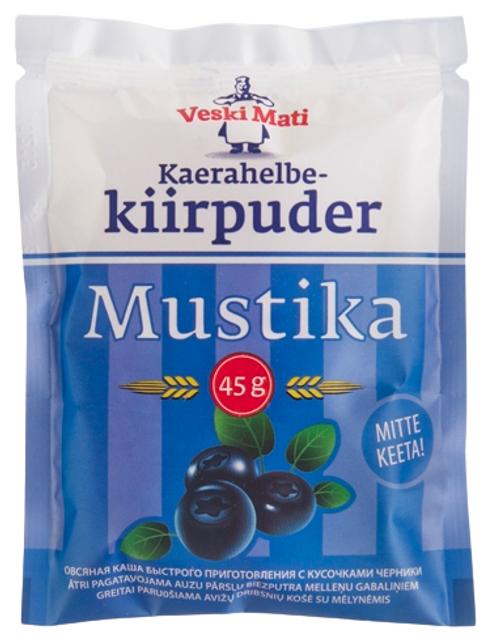 Kiirkaerapuder mustika 45 g