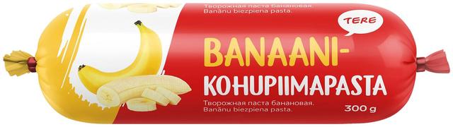 Banaani kohupiimapasta, 300 g