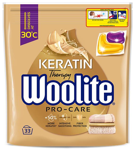 WOOLITE geelkapslid PRO-CARE 33TK