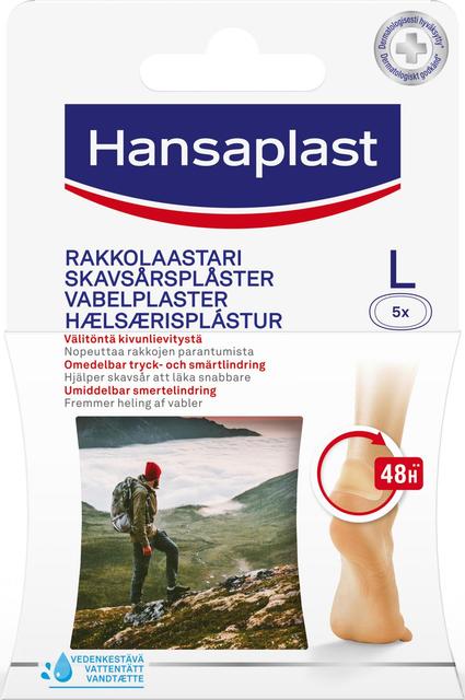 Hansaplast 5kpl Foot Expert SOS Blister Plaster -rakkolaastari