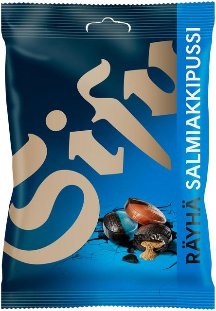 Sisu Räyhä Salmiakkipussi makeissekoitus 160g