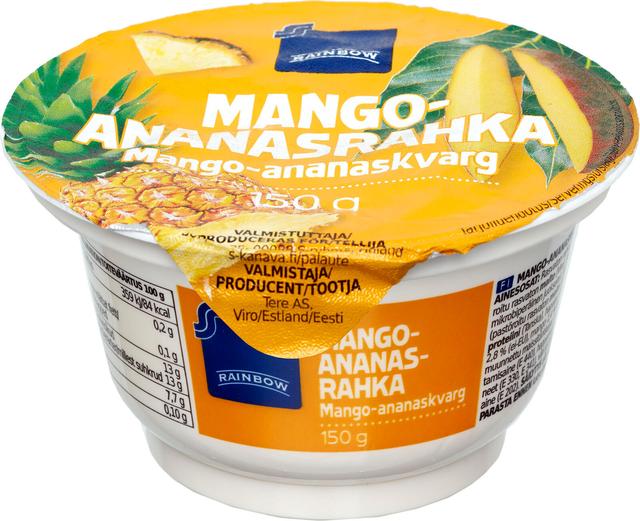 Rainbow 150g mango-ananasrahka 0,2%