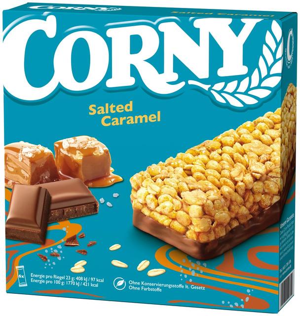 Corny classic 6-pakk soolakaramelli 138g