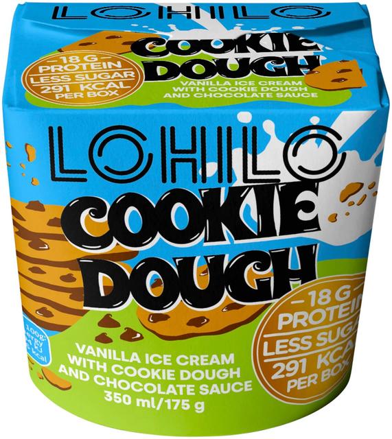 LOHILO Cookie Dough proteiinijäätelö 350ml