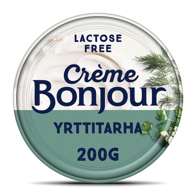 Crème Bonjour 200g Yrttitarha tuorejuusto laktoositon