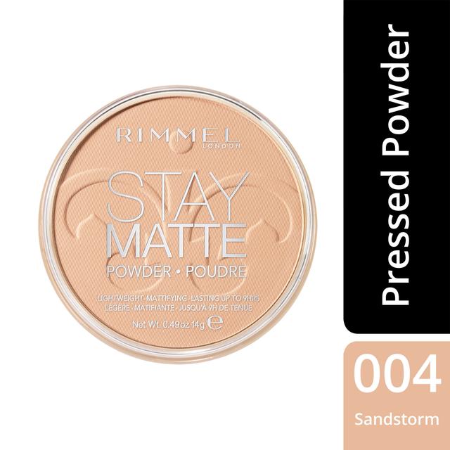 Rimmel 14g Stay Matte Pressed Powder 004 Sandstorm kivipuuteri