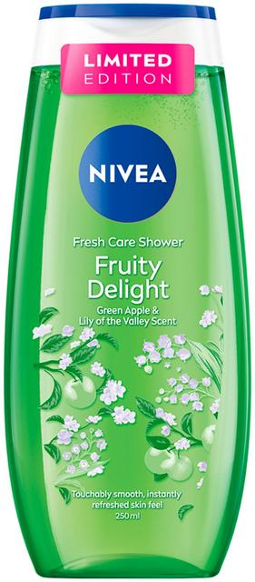 NIVEA 250ml Fruity Delight Shower Gel -suihkugeeli