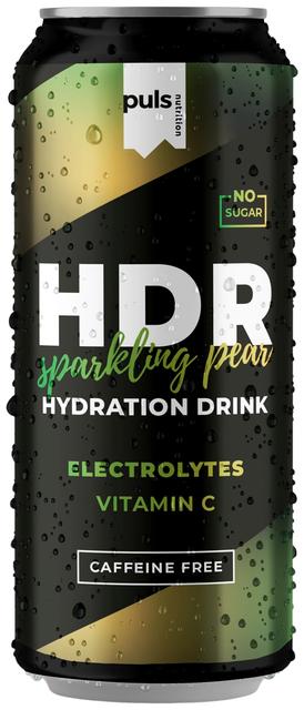 PULS HDR Hydration elektrolyyttijuoma Sparkling pear 330ml