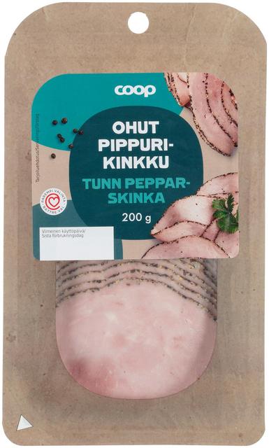 Coop ohut pippurikinkku 200 g