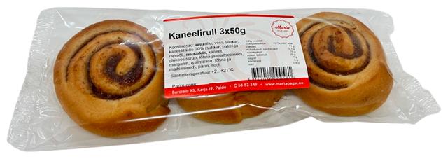 Kaneelirull 3x50 g