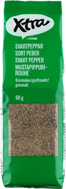 Xtra mustapippurirouhe 80 g