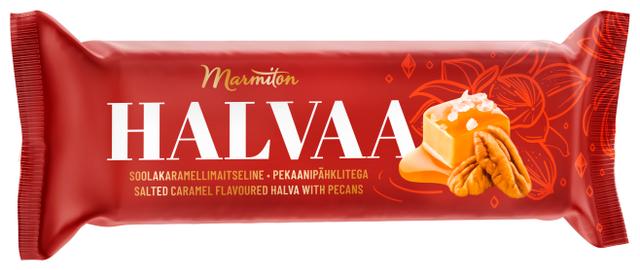 Soolakaramellimaitseline halvaa pekaanipähklitega 150g