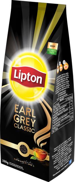 Lipton 150g Classic Earl Grey musta irtotee
