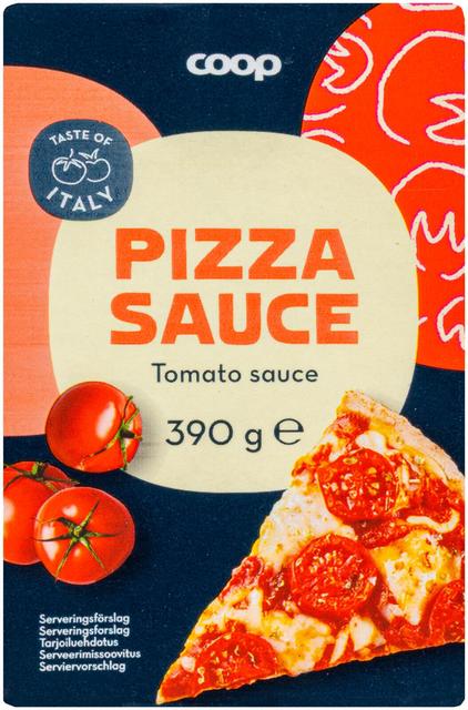 Coop pizzakaste 390g