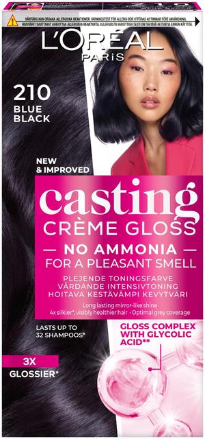 Juuksevärv Casting Créme Gloss blue black 210