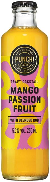 Punch club  Rum mango passionfruit 5,5% 250 ml