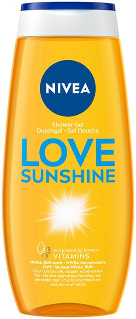 NIVEA 250ml Love Sunshine Shower Gel -suihkugeeli