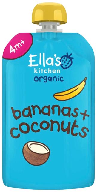 Ellas Banaani-kookosepüree 120g