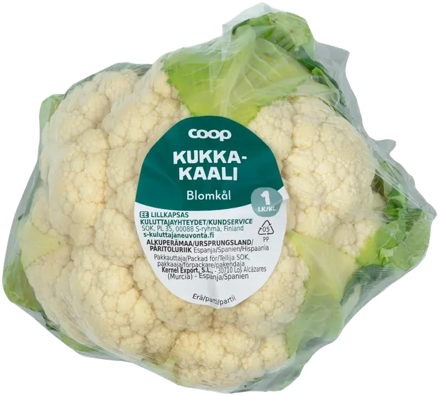 Coop pakattu kukkakaali