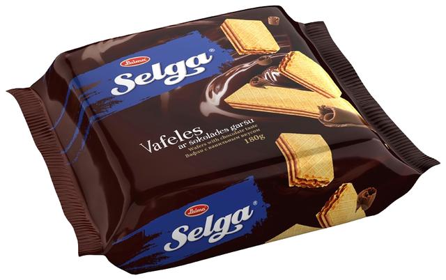 Selga šokolaadimaitseline vahvel 180 g