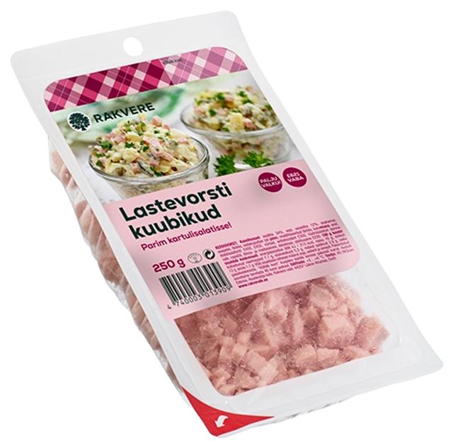 Lastevorsti kuubikud 250 g