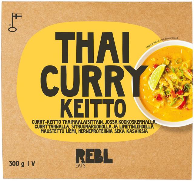 Rebl Eats Thai Curry Soup 300g