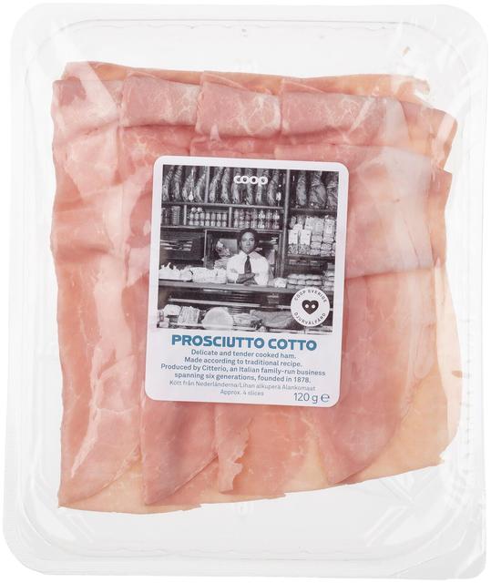 Coop Prosciutto Cotto keittokinkku 120 g