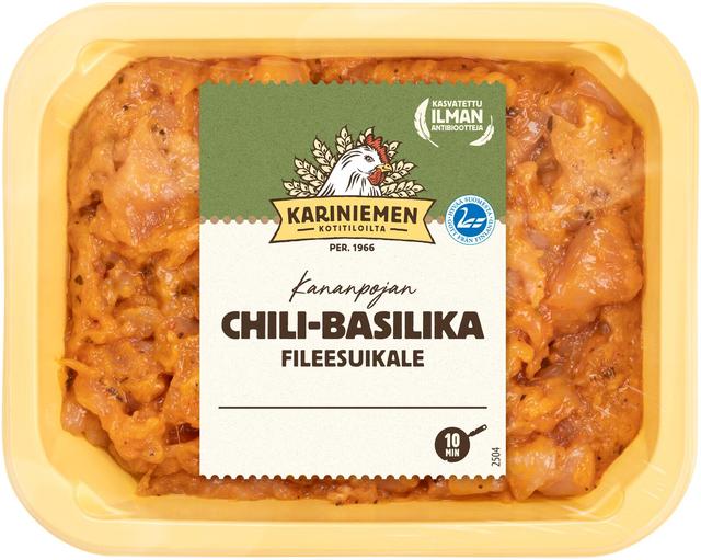 Kariniemen Kananpojan fileesuikale chili-basilika 270 g